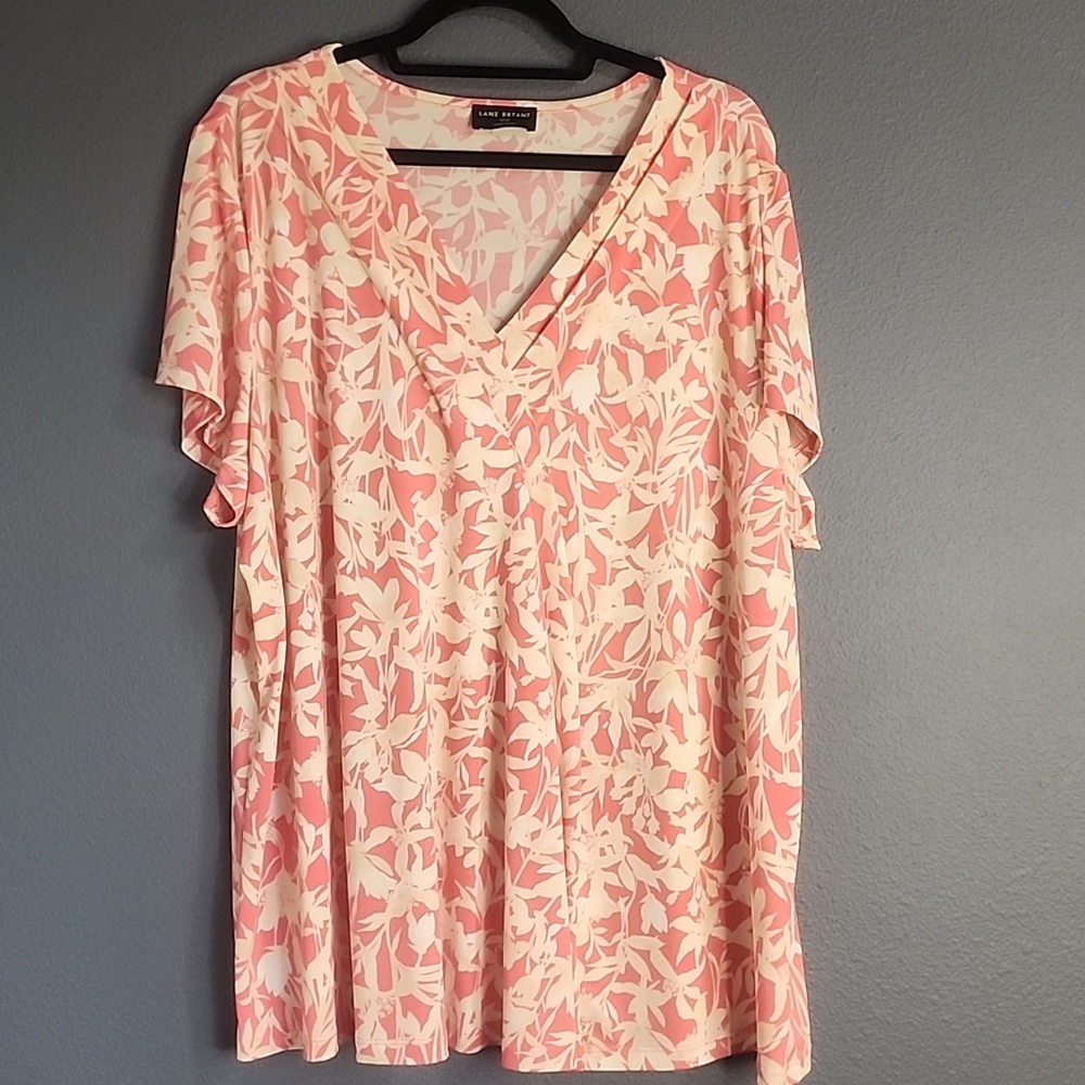 Lane Bryant Floral Blouse